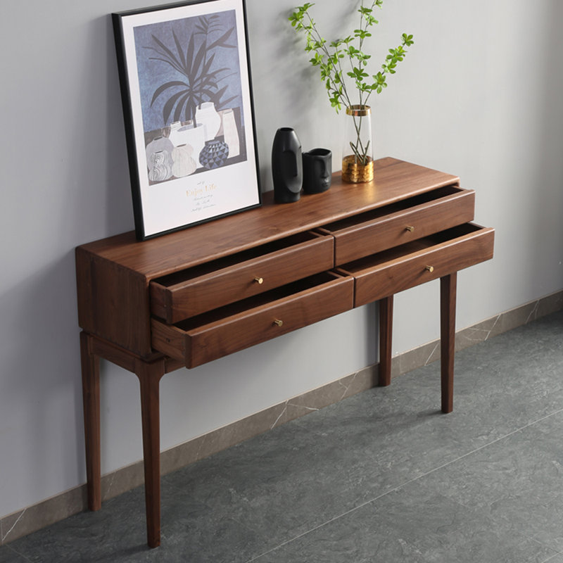 Nordic modern simple console table, 35.4" H x 47.2" W x 13.8" D