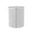 Kenia Patio Sense Michael Round Rustic Garden Stool Outdoor Seating & End Table - Seasoned Patina Finish