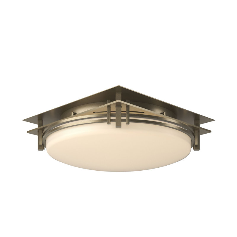Banded 2 - Light Flush Mount, Soft Gold