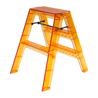 3-Step Ladder, Folding Ladder, Portable Stepladder