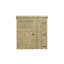 7 Ft. W x 6 Ft. D Shiplap Pent Wooden Shed-120922096-120922083