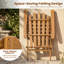 Chaise Adirondack pliante en bois massif Mckeel