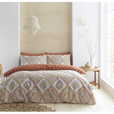 Ziri Cotton Duvet Cover Set