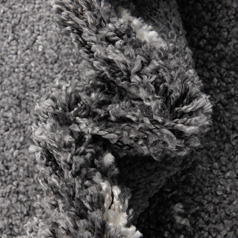 Tapis gris Trent Austin Design® Knupp, Ovale 7 pi 10 po x 10 pi