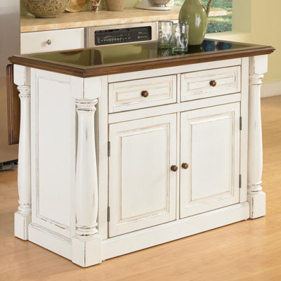 Monarch Kitchen Island with Granite Top by Home Styles
