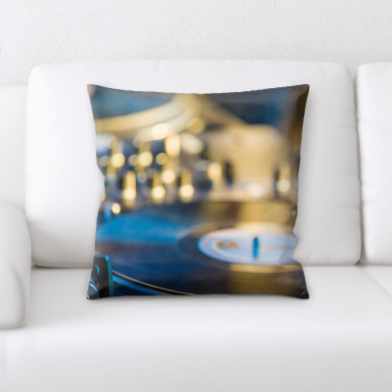 Coussin décoratif flou