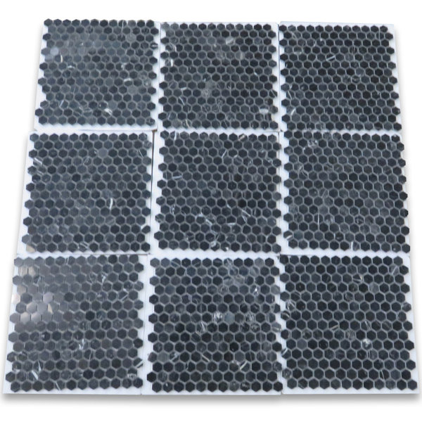 11" x 11" Marble Mosaic Wall & Floor Tile