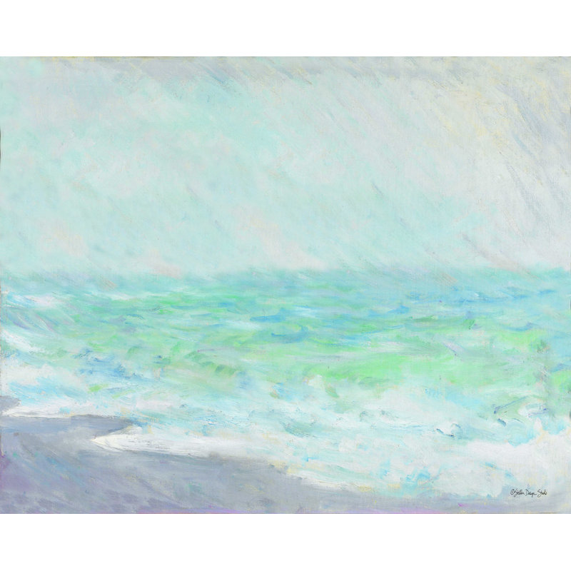 " Monet's Ocean View ", 12" H x 16" W