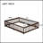 Full Size Floor Bed With Fence And Door,Rubber Wood Floor Bed With Safety Guardrails,Espresso-6222235-6222233