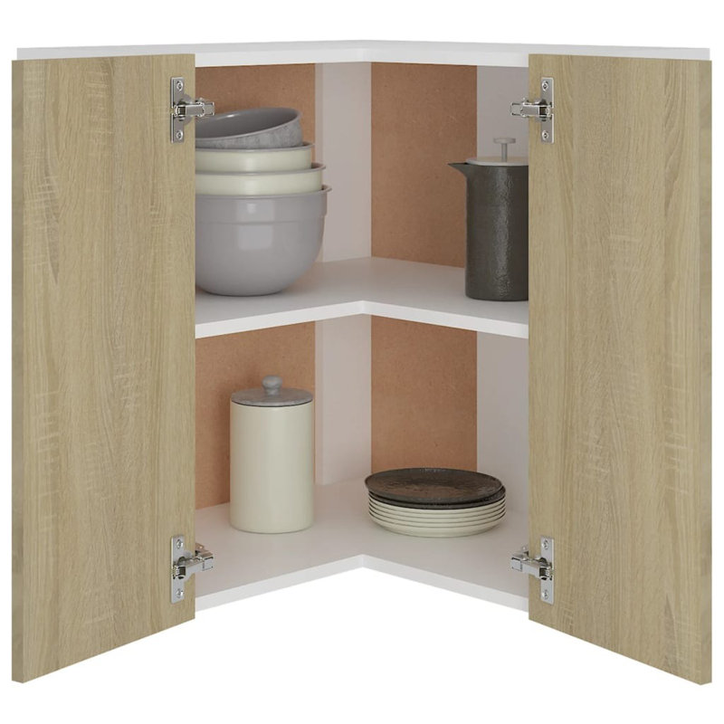 Lyon Hanging Corner Cabinet Lyon, Sonoma Oak