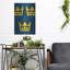 «Royals» par Andreas Magnusson, art mural en métal-2125454500