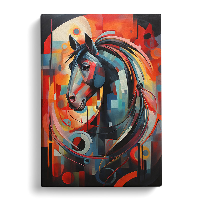 Horse Futurism - Print, 50cm H x 35cm W x 3cm D