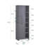 Compact Bathroom Cabinet Linen Cabinet-108957041