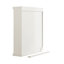 Armoire murale en bois avec porte coulissante