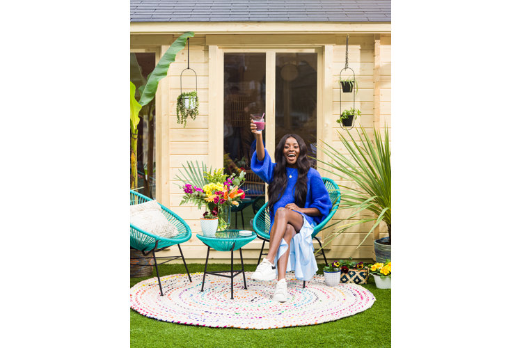 AJ Odudu summer house makeover