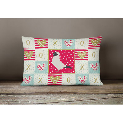 Patchwork Outdoor Throw Pillow