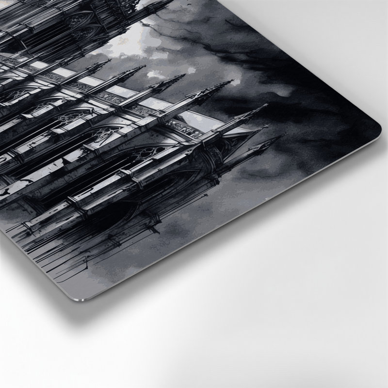 Halloween, art gothique noir, art mural, H 8 po x l 10 po