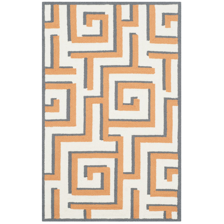 Naya Hand Hooked Performance Geometric Rug