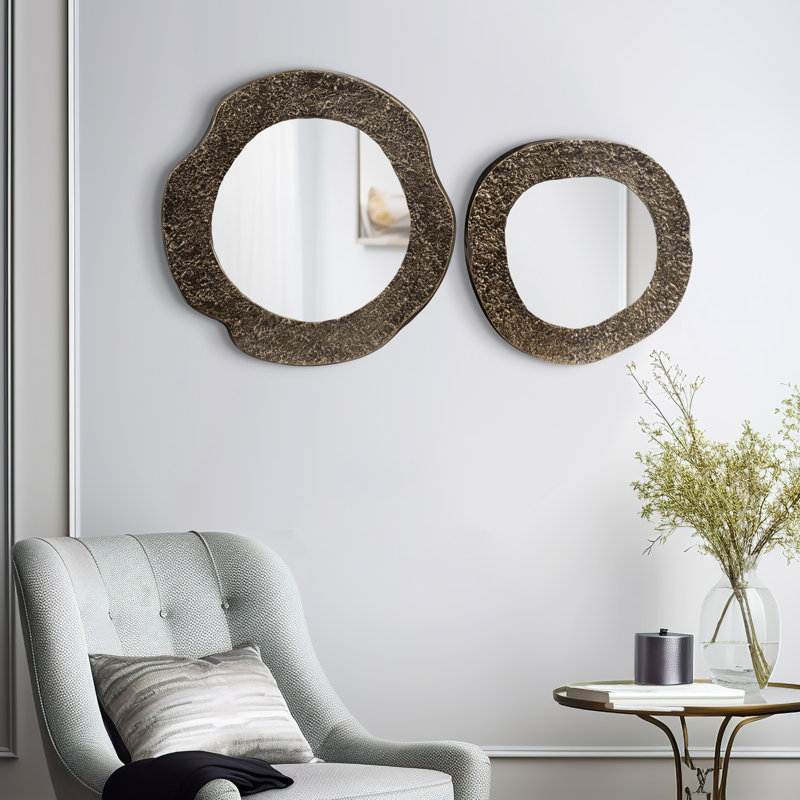 Ensemble de 2 miroirs Modern Glam Modern