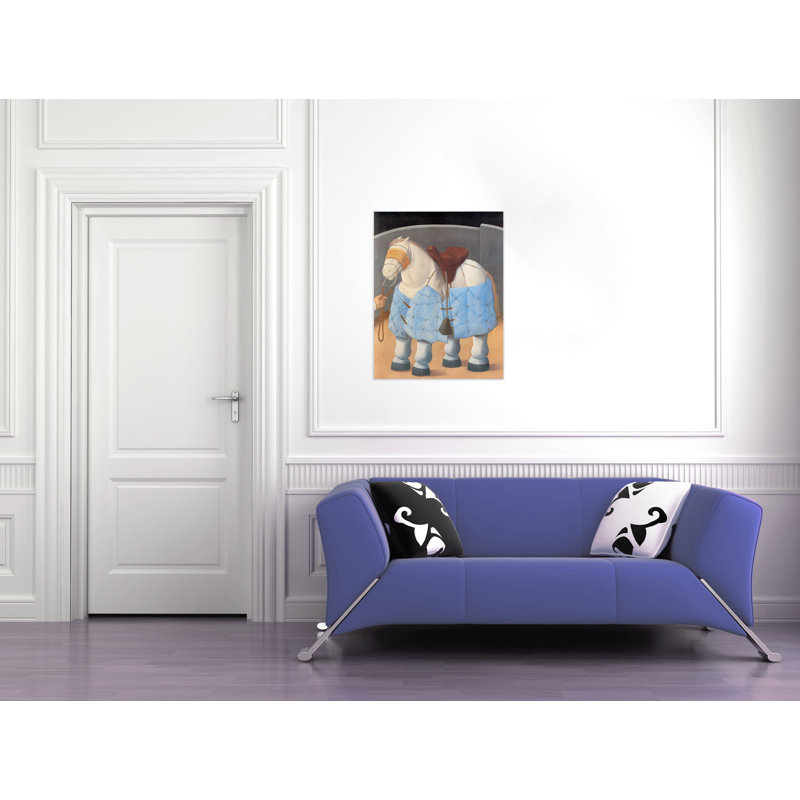 Botero - No Frame Print on Wood