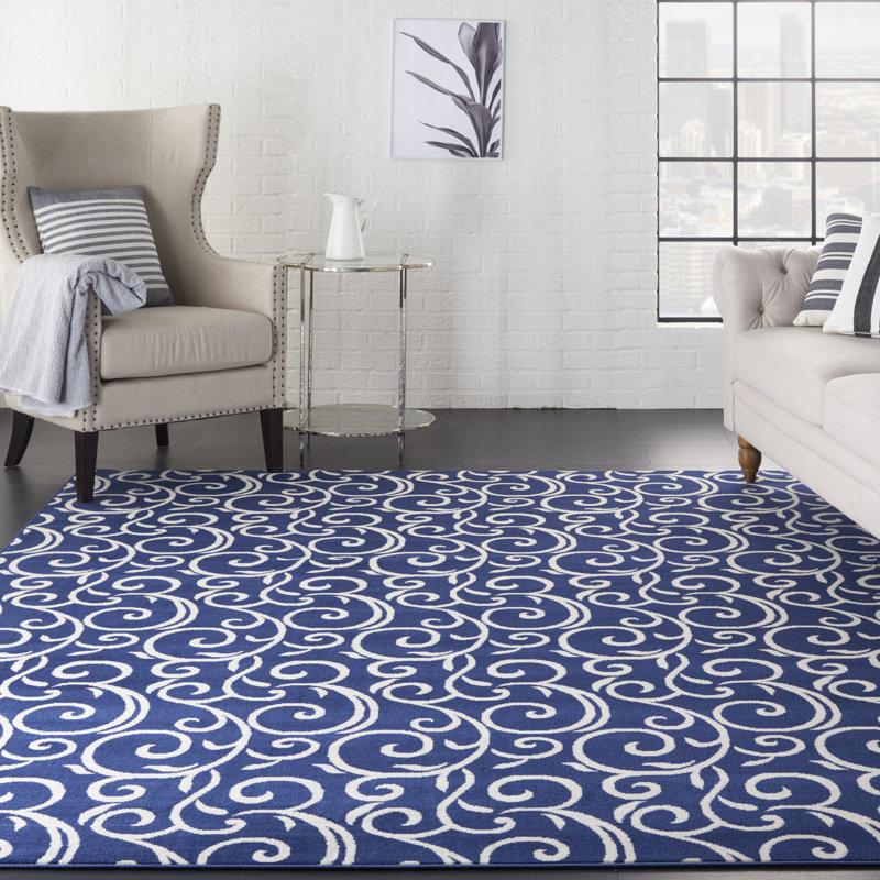 Yohei Abstract Indoor Rug, Rectangle 7'10" x 9'10"