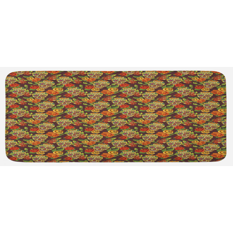 Tapis de cuisine en crâne de sucre