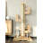 Modern minimalist solid wood cat climbing frame