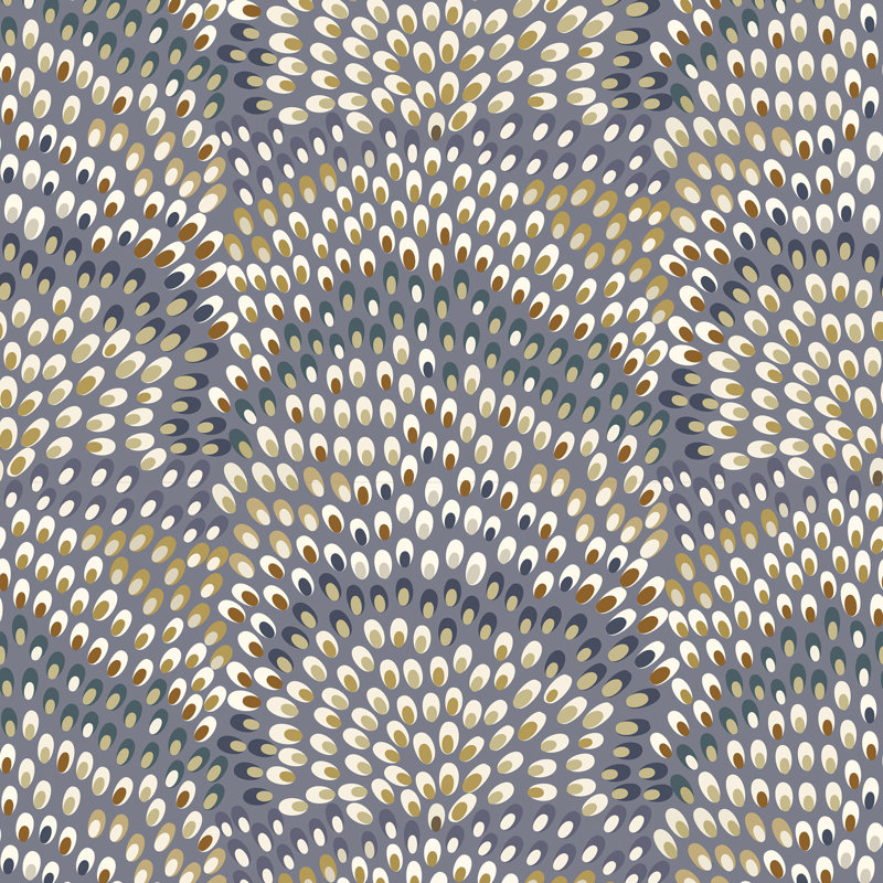 Jandaya Wallpaper, Heather, Peel & Stick, Self-adhesive
