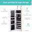 Over-the-Door Jewelry Armoire