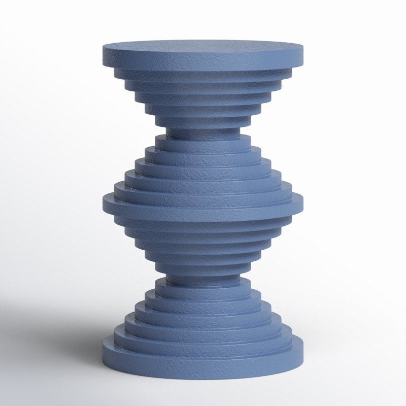 Retford End Table, Blue