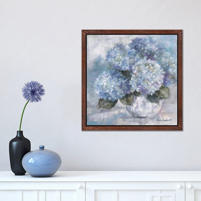 Hydrangea Blues by Debi Coules - Print on Canvas