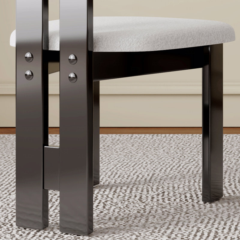 Chaises de salle à manger en velours