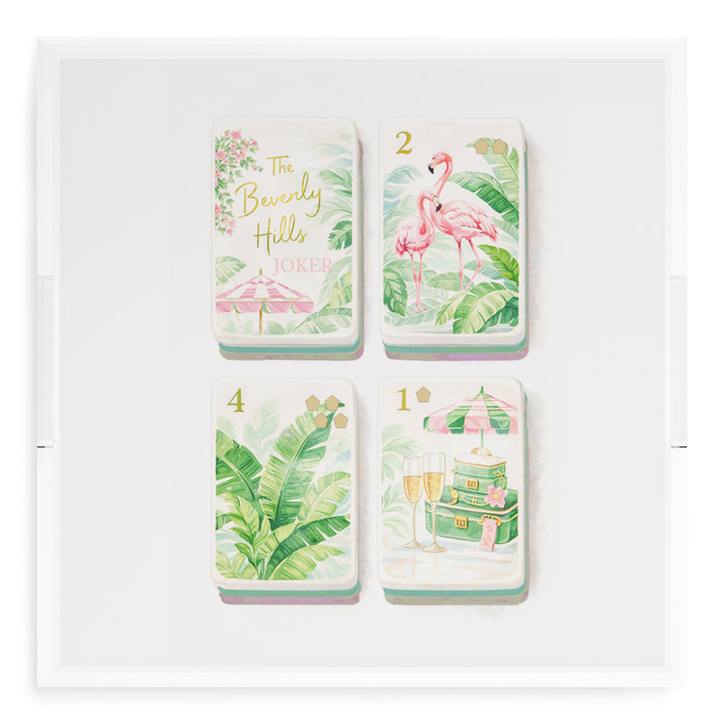 Decorative Tray, 2" H x 18" W x 18" D