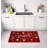 Gingerbread Home Sweet Home Red Low Profile Kitchen Mat-839518023-839518017