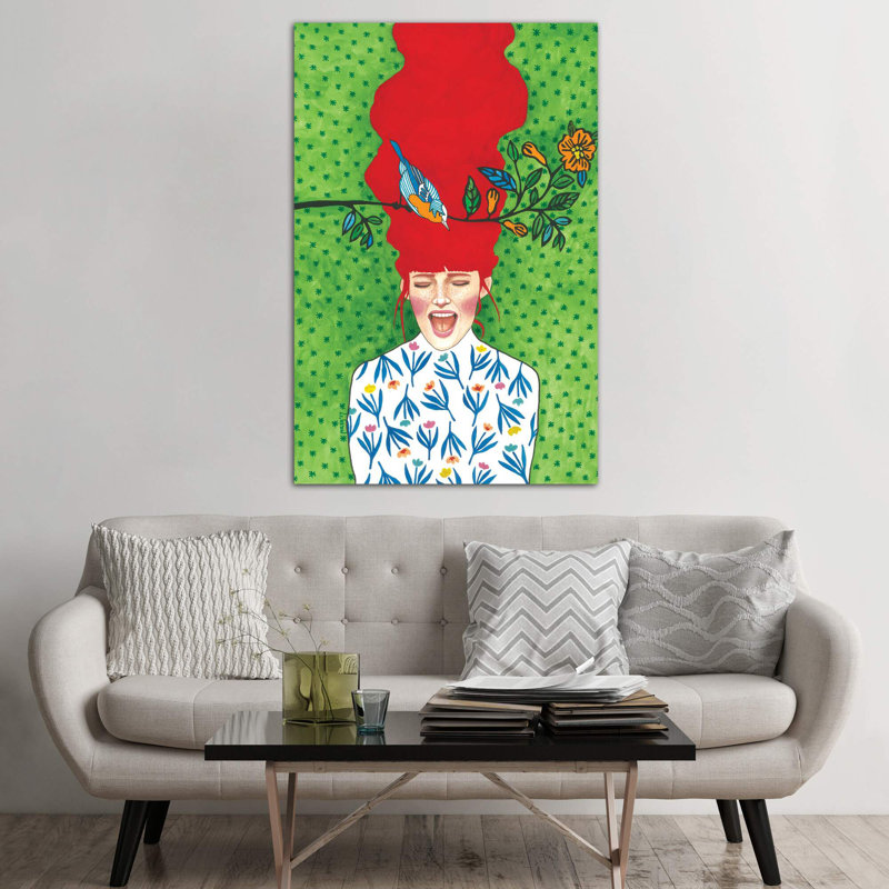 Lost In The Moment by Hulya Ozdemir - Wrapped Canvas Print, 101.6 cm H x 66.04 cm W x 3.175 cm D