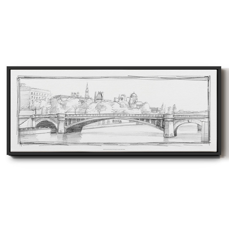 Pont de Notre Dame- Framed Canvas