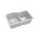 Quartz Classic 33" x 22" x 10" Double Basin Undermount Kitchen Sink