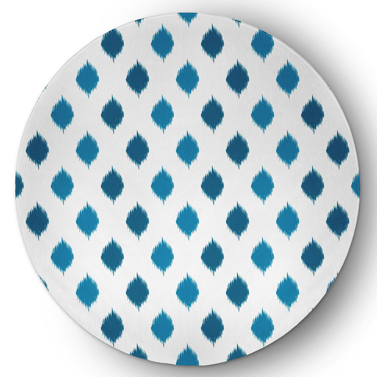 Auberon Chenille Polka Dots Indoor Rug