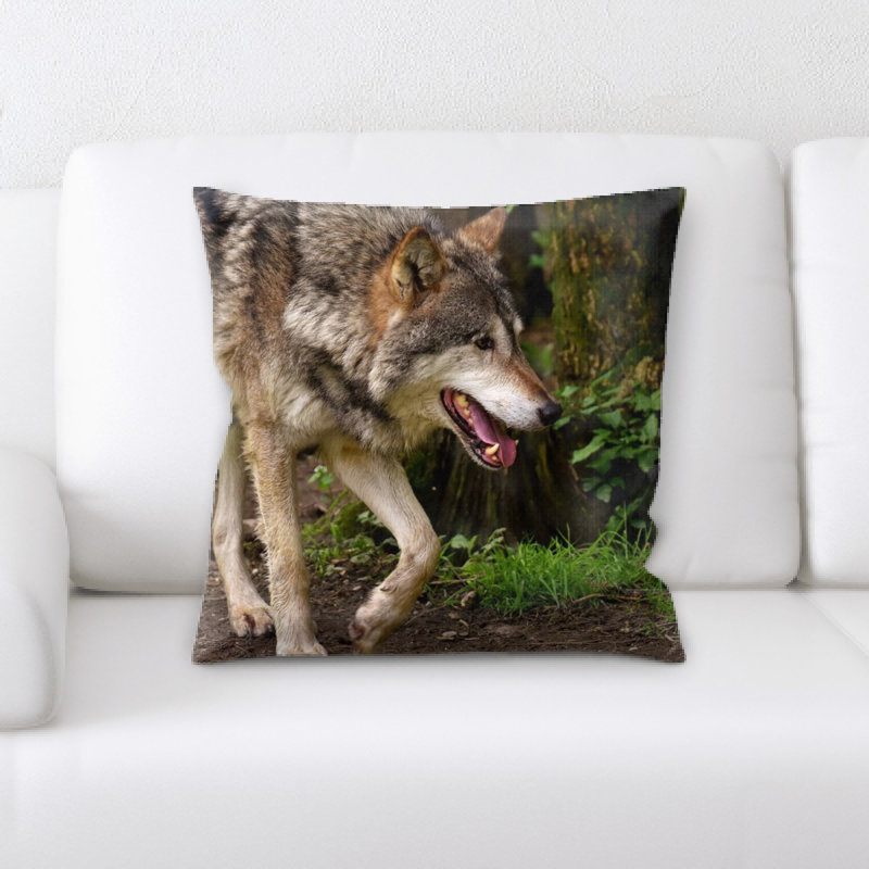 Coussin loup