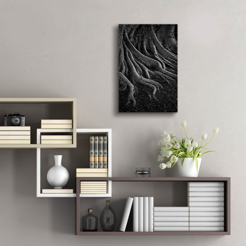 «Entrenched» par SD Smart, art mural en verre acrylique, H 24 po x l 16 po x P 0,2 po
