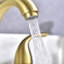 Robinet de salle de bain surdimensionné Sumerain, robinet de lavabo à 3 trous SUS 304,-105552520