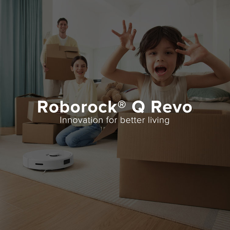 Roborock Q Revo - Liftable Spinning Mops with Multifunctional Dock