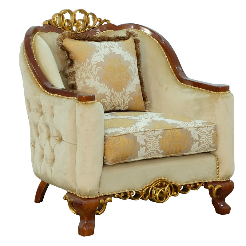 Fauteuil Angelica, Brun