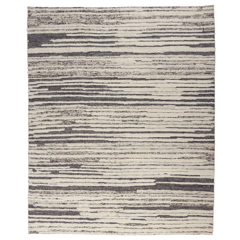 Bevel Gray Heather, Rectangle 6' x 9'