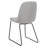 18.5 " H Upholstered Metal Side Chair