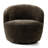 Modern Swivel Chenille Barrel Accent Chair(Set Of 2）-19986771