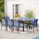 Sutiya Rectangular 8 - Person 84" Long Dining Set