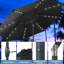 Parasols de patio solaires 10 pi avec lumières-1380956144