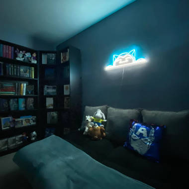 Boys Only * Blue Neon Lights for Bedroom