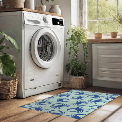 Tapis de blanchisserie antidérapant Crabby